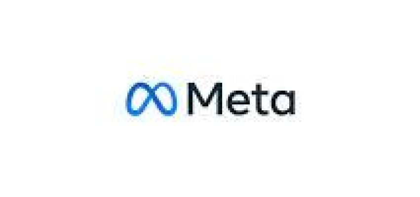 Meta company logo representing careers in technology and social media