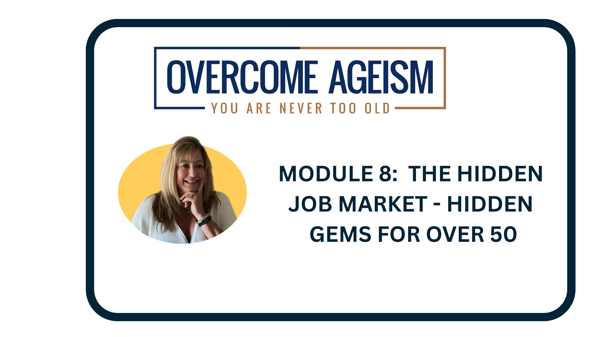 THE HIDDEN JOB MARKET - HIDDEN GEMS FOR OVER 50