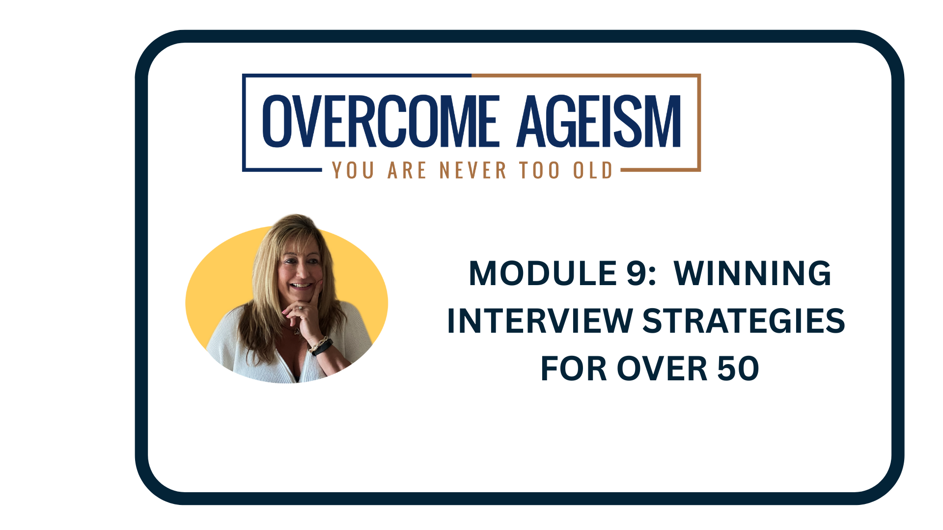 WINNING INTERVIEW STRATEGIES FOR OVER 50