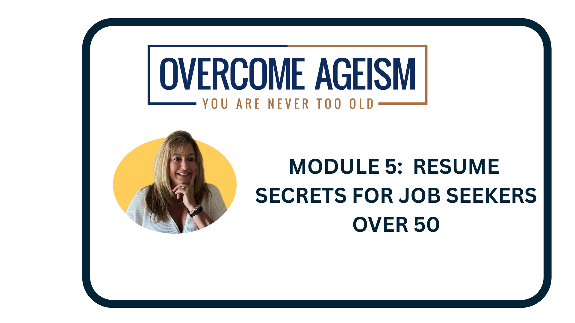 RESUME SECRETS FOR JOB SEEKERS OVER 50