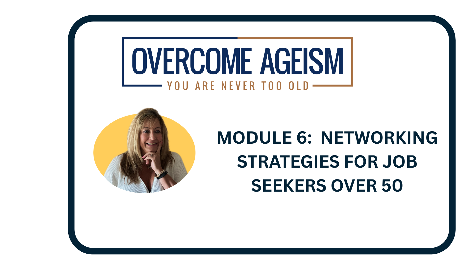 NETWORKING STRATEGIES FOR JOB SEEKERS OVER 50