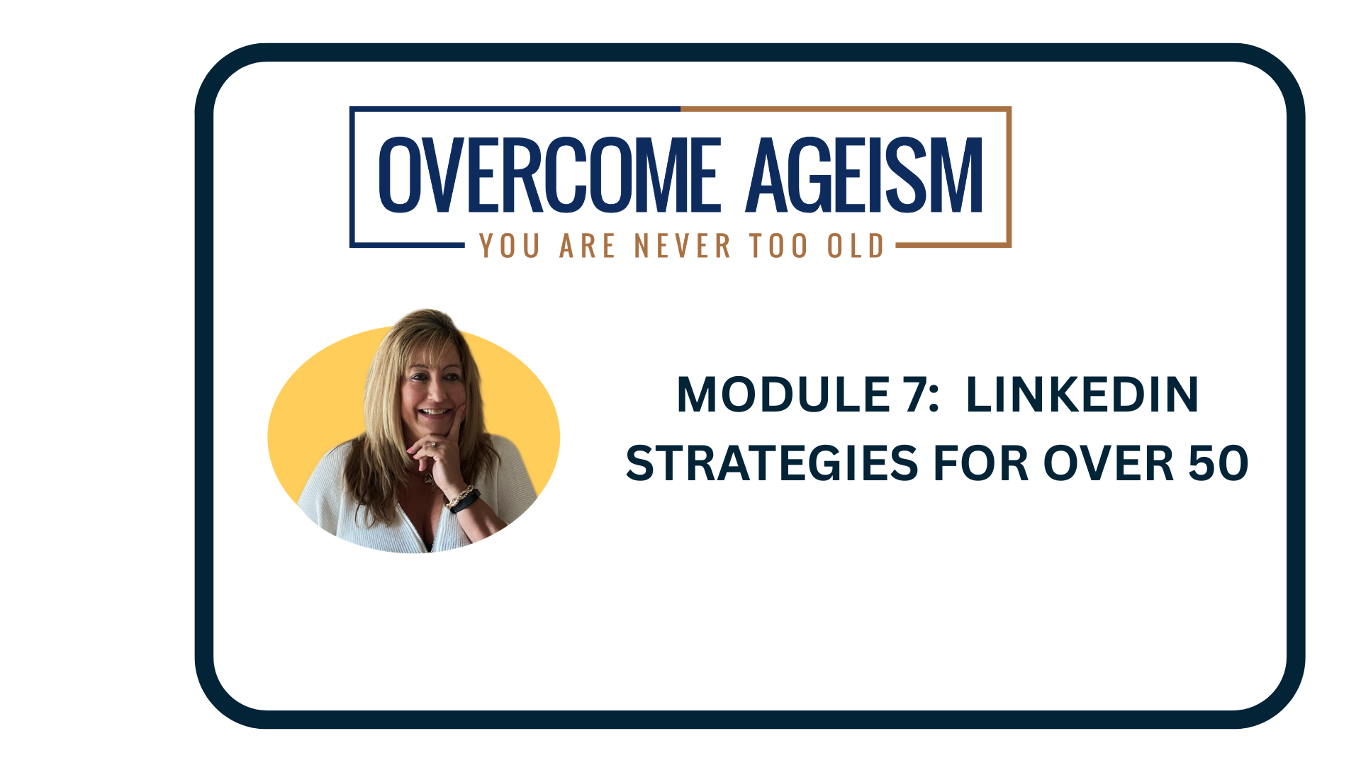 LINKEDIN STRATEGIES FOR OVER 50