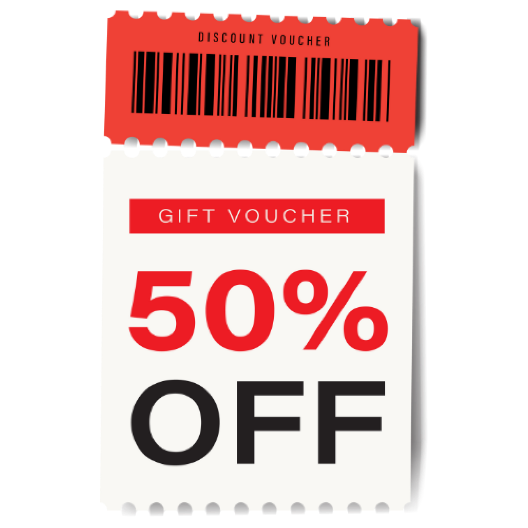 50% off full payment voucher